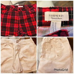 Lot of Shorts Sizes 14 1/2 And Sizes 29 New